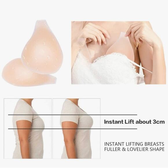 Invisible Bra Silicone Size XL C/D cup - Picture 4 of 6